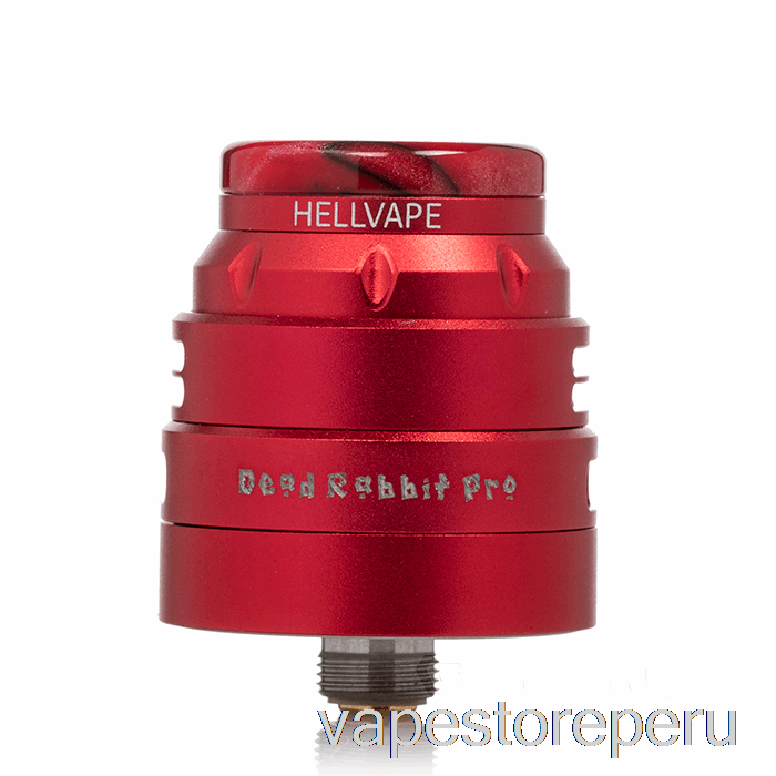 Vape Peru Hellvape Dead Rabbit Pro 24mm Rda Rojo